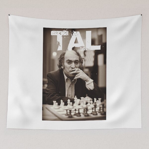 Item preview, Russian Chess Grandmaster Mikhail Tal designed and sold by obviouslogic.