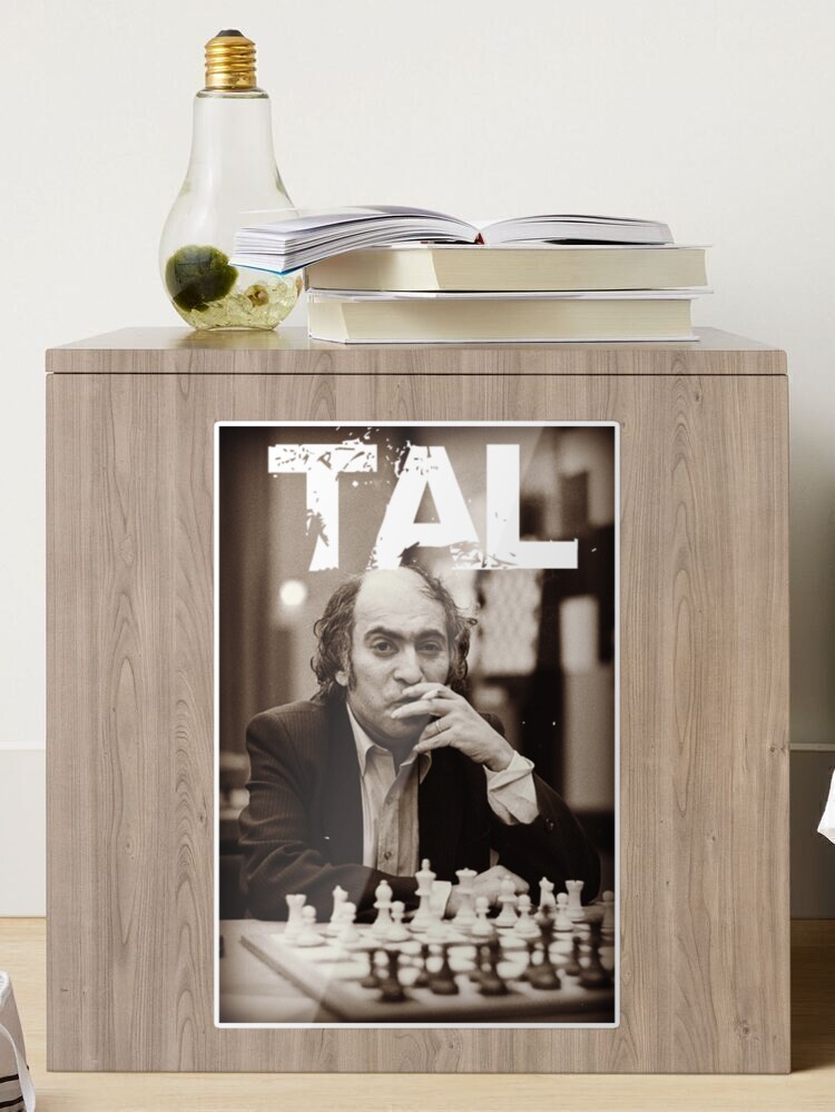 Iconic Mikhail Tal Chess Sticker Sticker for Sale by sport-stickers