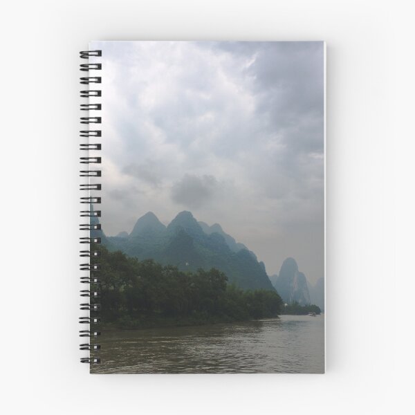 Item preview, Li River karst formations in the rain designed and sold by KateMcCSeattle.