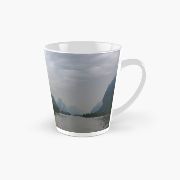 Item preview, Li River karst formations in the rain designed and sold by KateMcCSeattle.