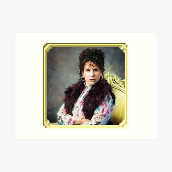 Curb Your Enthusiasm: Susie Greene Painting Framed Art Print