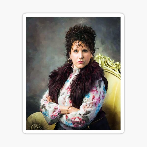 Curb Your Enthusiasm: Susie Greene Painting Unframed Sticker