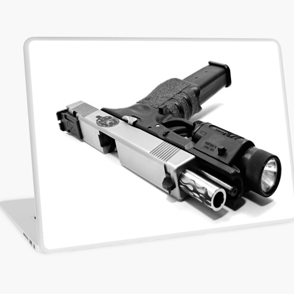 Custom Gun Laptop Skin