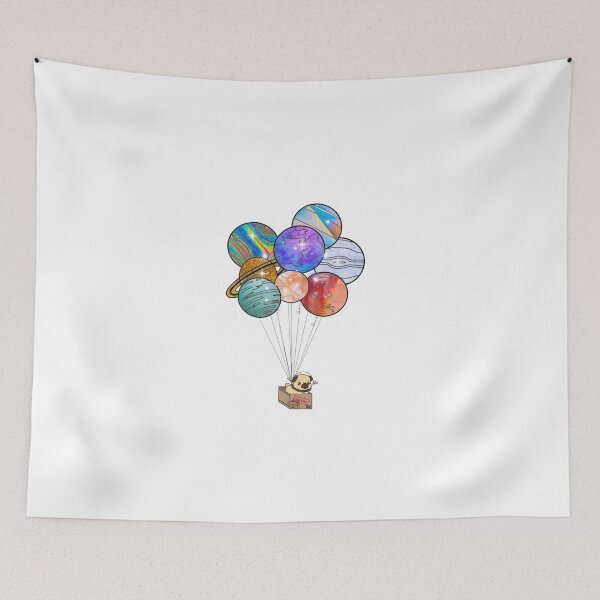 Item preview, Astronaut Pug designed and sold by AveryDesigns.