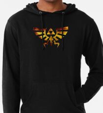 Galaxy Zelda Triforce Leichter Hoodie