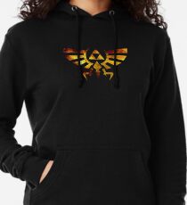 Galaxy Zelda Triforce Leichter Hoodie