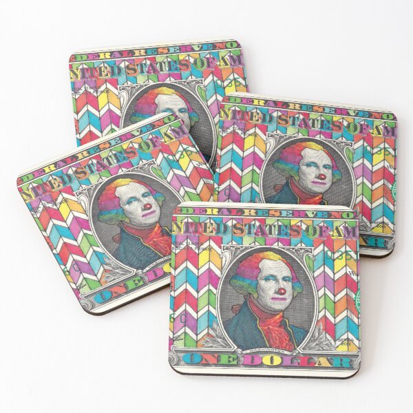 Item preview, Funny Money One Dollar George Washington (Thick Chevrons) designed and sold by JoshUsmani.