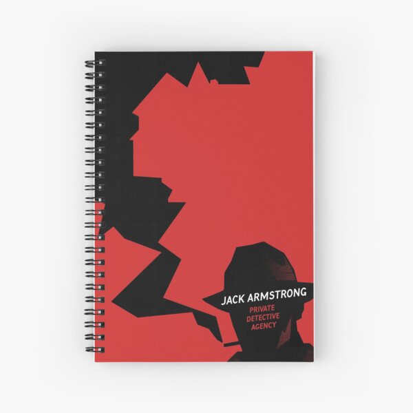 Jack Armstrong Spiral Notebook