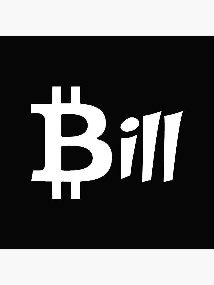 Thumbnail 4 of 4, Clock, Bitcoin Bill. designed and sold by shawaky.