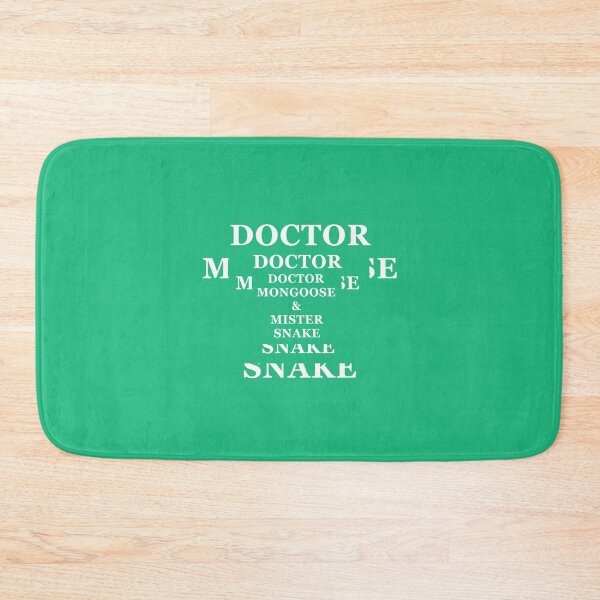 Item preview,  Quote humor Doctor Mongoose & Mr. Snake designed and sold by Ralek.