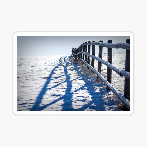 Item preview, Fence line shadows. designed and sold by CanadianWild418.