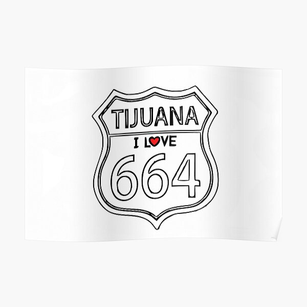 Posters Tijuana Redbubble