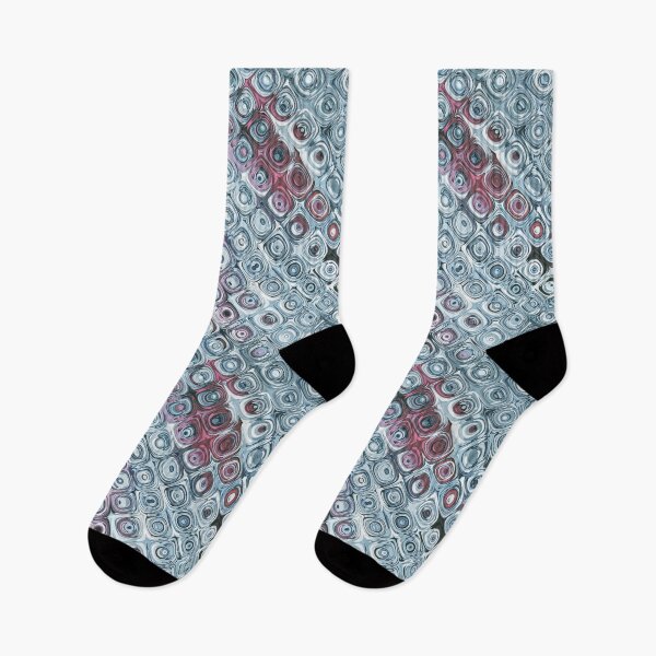 Item preview, Abstract Blue Shapes Pattern designed and sold by Phil Perkins.