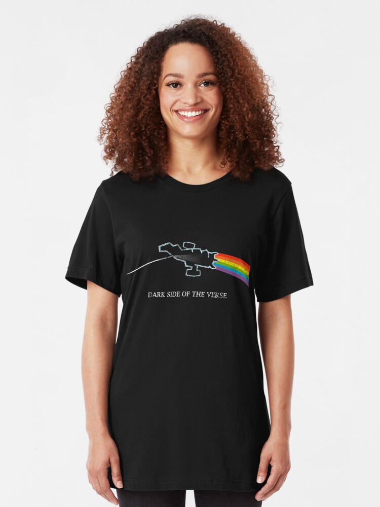 Alternate view of Dark Side of the Verse Slim Fit T-Shirt