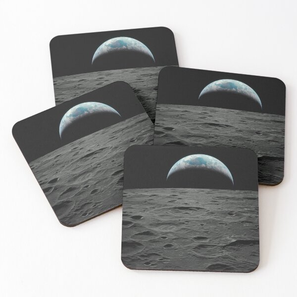 Item preview, Apollo Earthrise over Moon designed and sold by flashman.