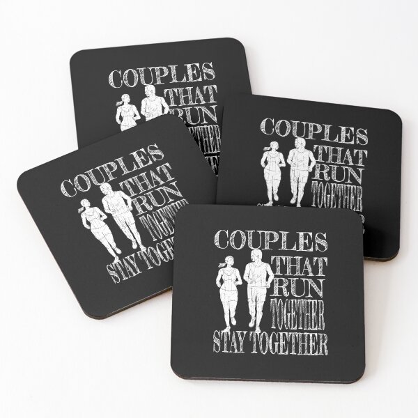 Item preview, Couples That Run Together Stay Together graphic designed and sold by RedmonsDesigns.