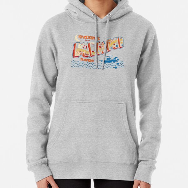Greetings from Miami Pullover Hoodie