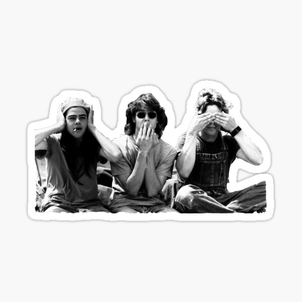 Dazed and Confused Glossy Sticker