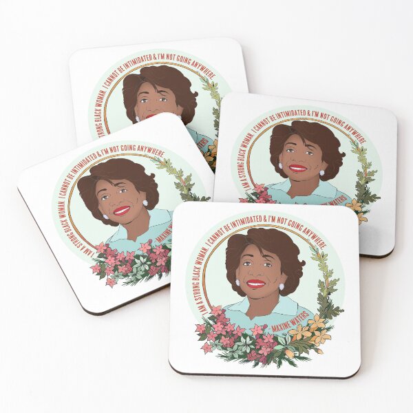 Item preview, Maxine Waters: I Am A Strong Black Woman. I Cannot Be Intimidated And I'm Not Going Anywhere designed and sold by fabfeminist.