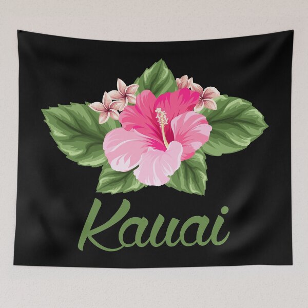 Item preview, Kauai Hawaii Hawaiian Hibiscus Flower designed and sold by SportsT-Shirts.