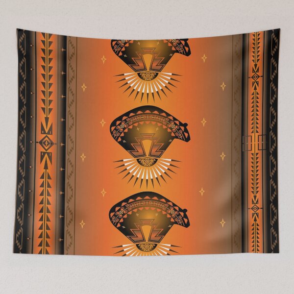 Item preview, Bear Medicine (Orange) designed and sold by MelvinWarEagle.