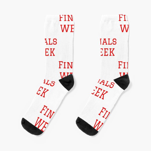 Finals week is coming ! Socks