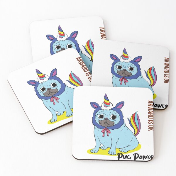 Item preview, Pug Power Akward Is Ok designed and sold by tawanmaurice.