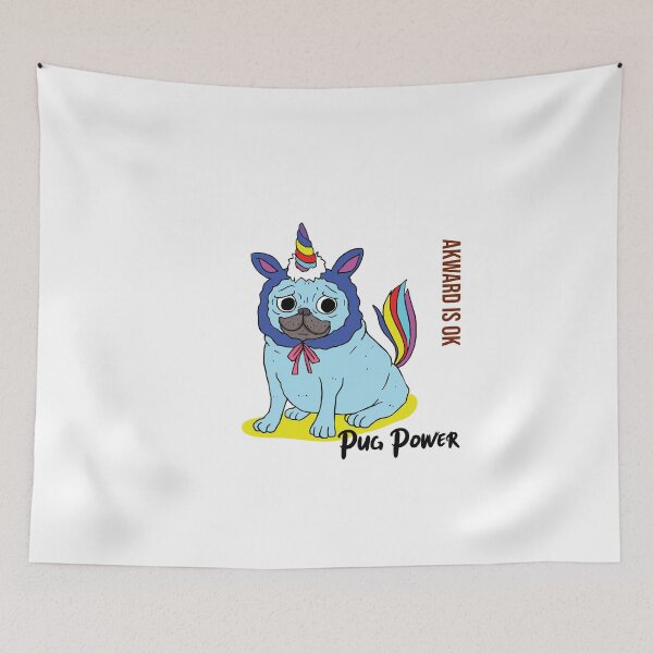 Item preview, Pug Power Akward Is Ok designed and sold by tawanmaurice.