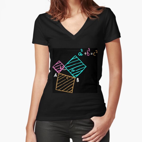 #Formula, #Mathematics, #Equation, #Imaginary, Complex Number, Mathematician, Trigonometric, Functions Fitted V-Neck T-Shirt