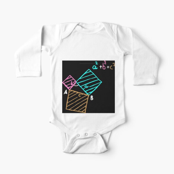 #Formula, #Mathematics, #Equation, #Imaginary, Complex Number, Mathematician, Trigonometric, Functions Long Sleeve Baby One-Piece