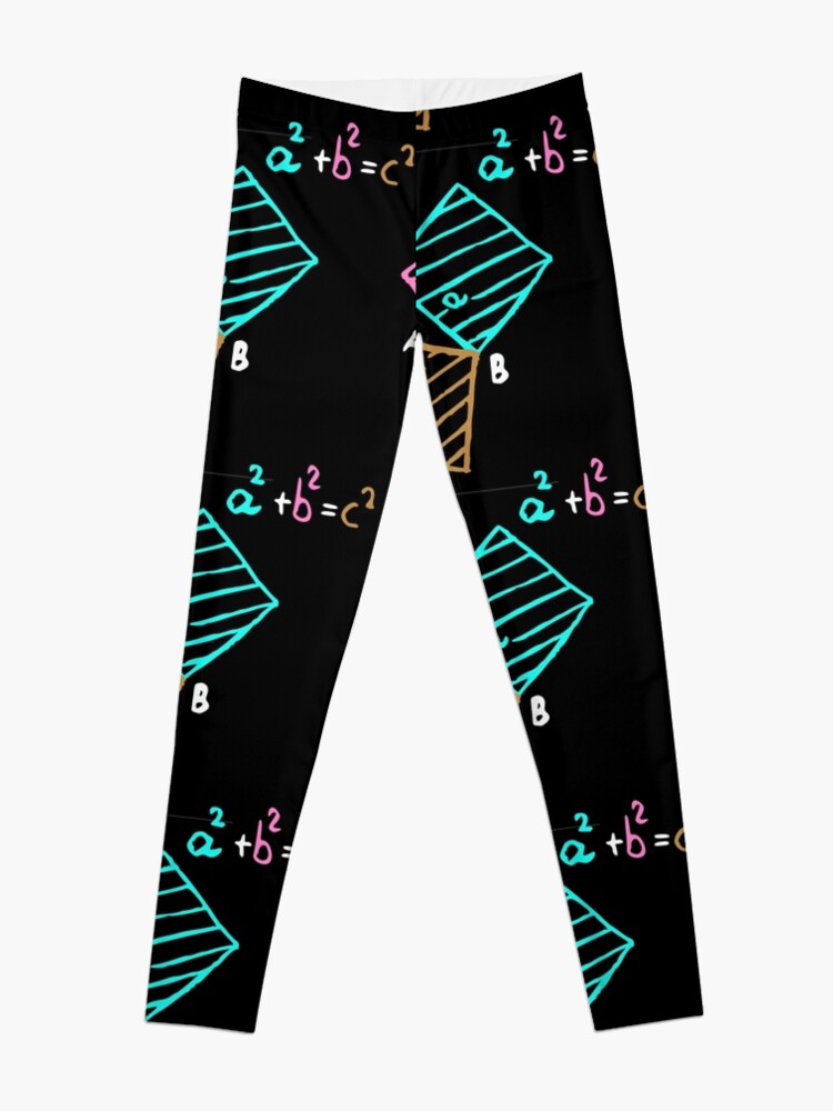 Alternate view of #Formula, #Mathematics, #Equation, #Imaginary, Complex Number, Mathematician, Trigonometric, Functions Leggings