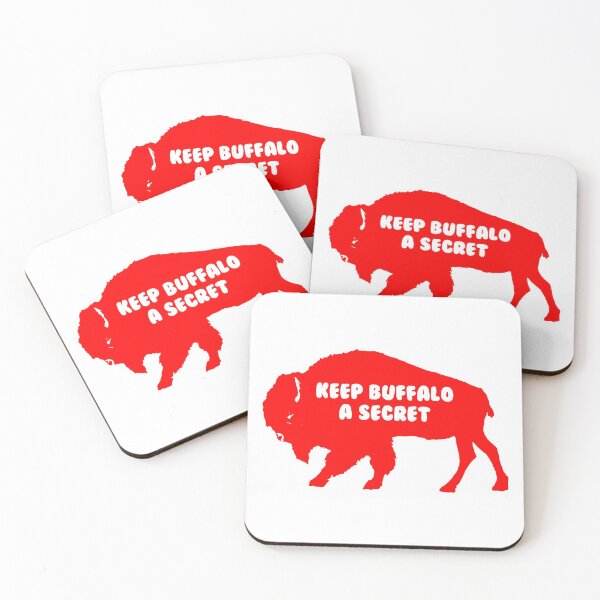 Item preview, Keep Buffalo a secret designed and sold by ScapegoatPrints.