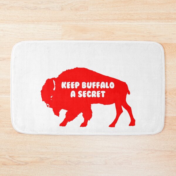 Item preview, Keep Buffalo a secret designed and sold by ScapegoatPrints.