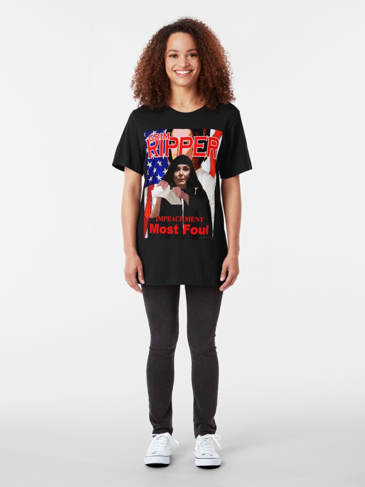 Alternate view of The Grim Ripper Slim Fit T-Shirt