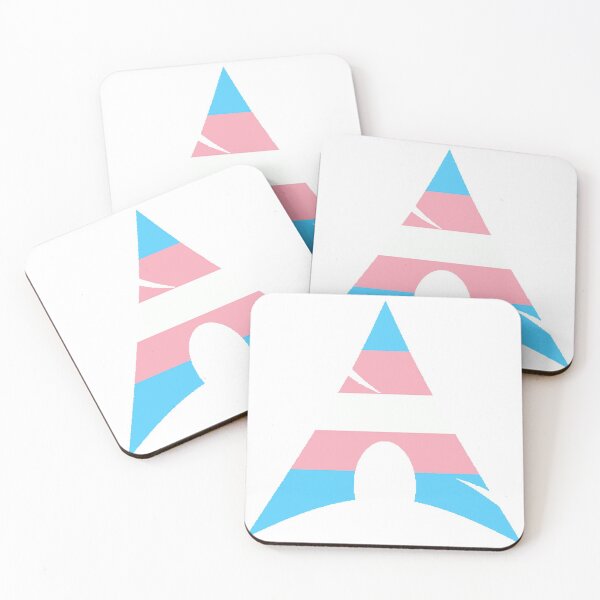 Item preview, Transgender pride flag Arch Linux logo  designed and sold by LaniakeaOsc.