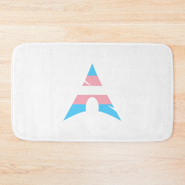 Item preview, Transgender pride flag Arch Linux logo  designed and sold by LaniakeaOsc.