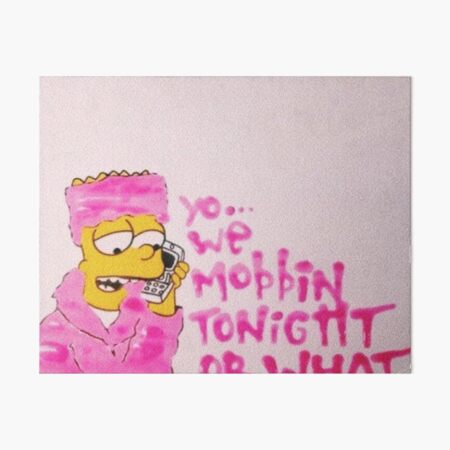 WE MOBBIN? Art Board Print