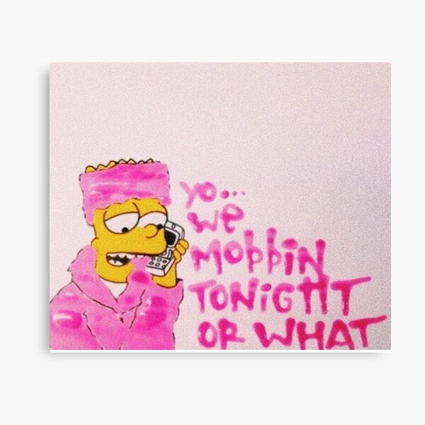 WE MOBBIN? Canvas Print