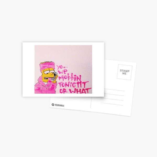 WE MOBBIN? Postcard