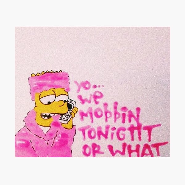 WE MOBBIN? Photographic Print