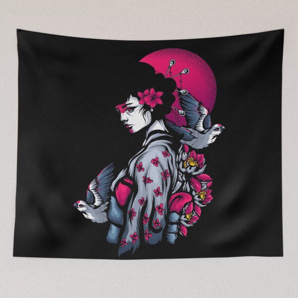 Item preview, Elegant Traditional Japanese Kimono Women designed and sold by OlympusMons.