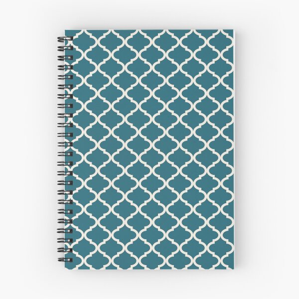 Item preview, Big Quatrefoil Cream Teal designed and sold by alexrow.