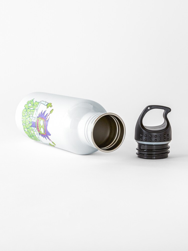 Alternate view of peace among worlds Rick and Morty melting Water Bottle