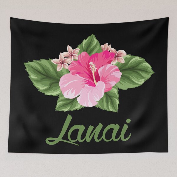 Item preview, Lanai Hawaii Hawaiian Hibiscus Flower designed and sold by SportsT-Shirts.