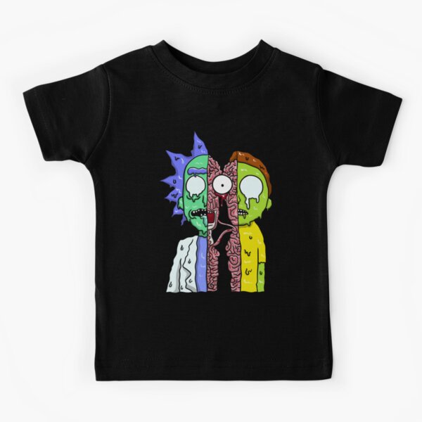 Rick and Morty melting Kids T-Shirt