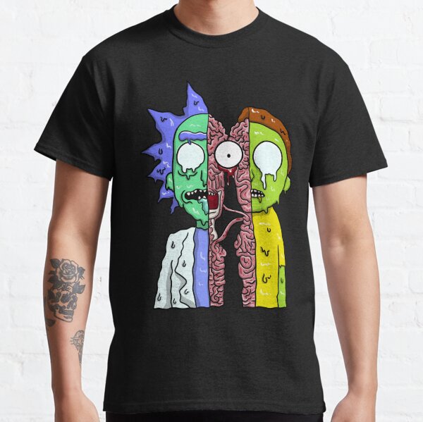 Rick and Morty melting Classic T-Shirt