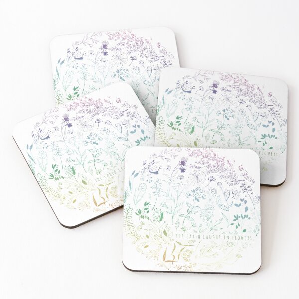 Item preview, The Earth Laughs in Flowers designed and sold by DrakeMusing.