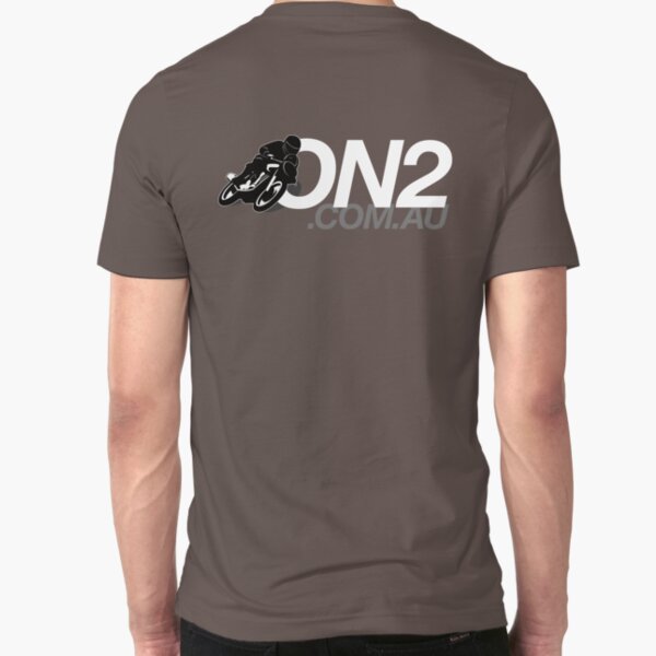 On2 - Black & White Slim Fit T-Shirt