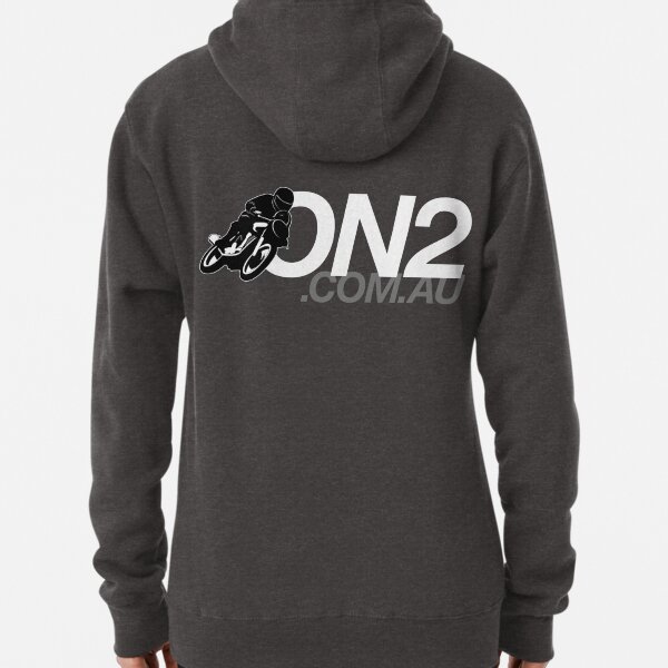 On2 - Black & White Pullover Hoodie