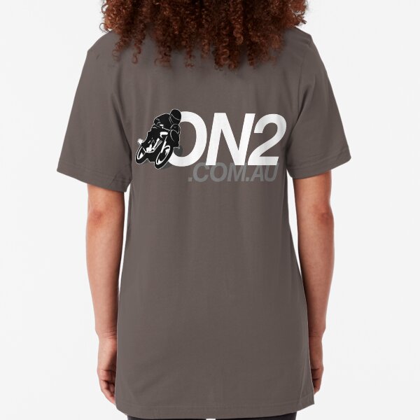 On2 - Black & White Slim Fit T-Shirt